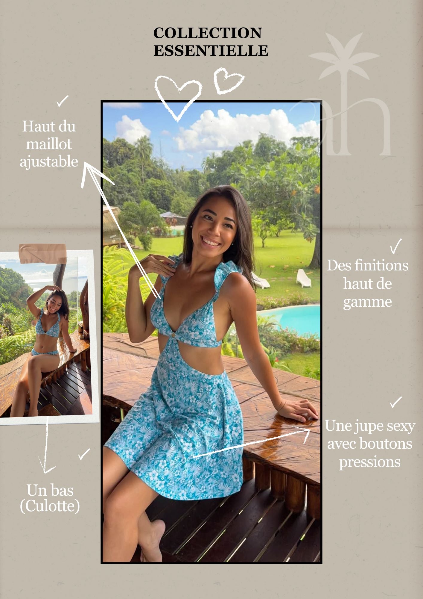 Les hauts de la collection  "Essentielle" (41.65 €)