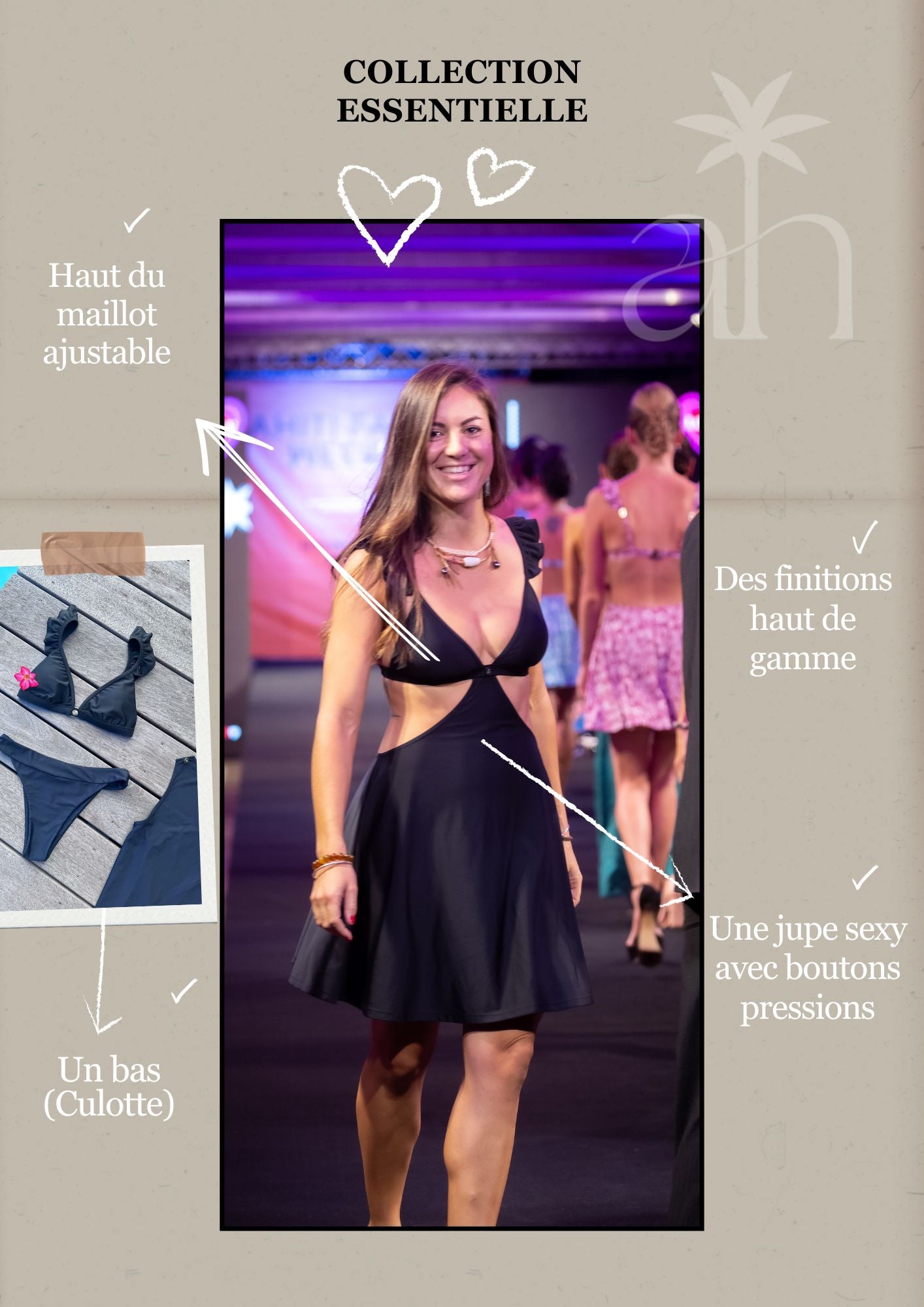 Les hauts de la collection  "Essentielle" (41.65 €)