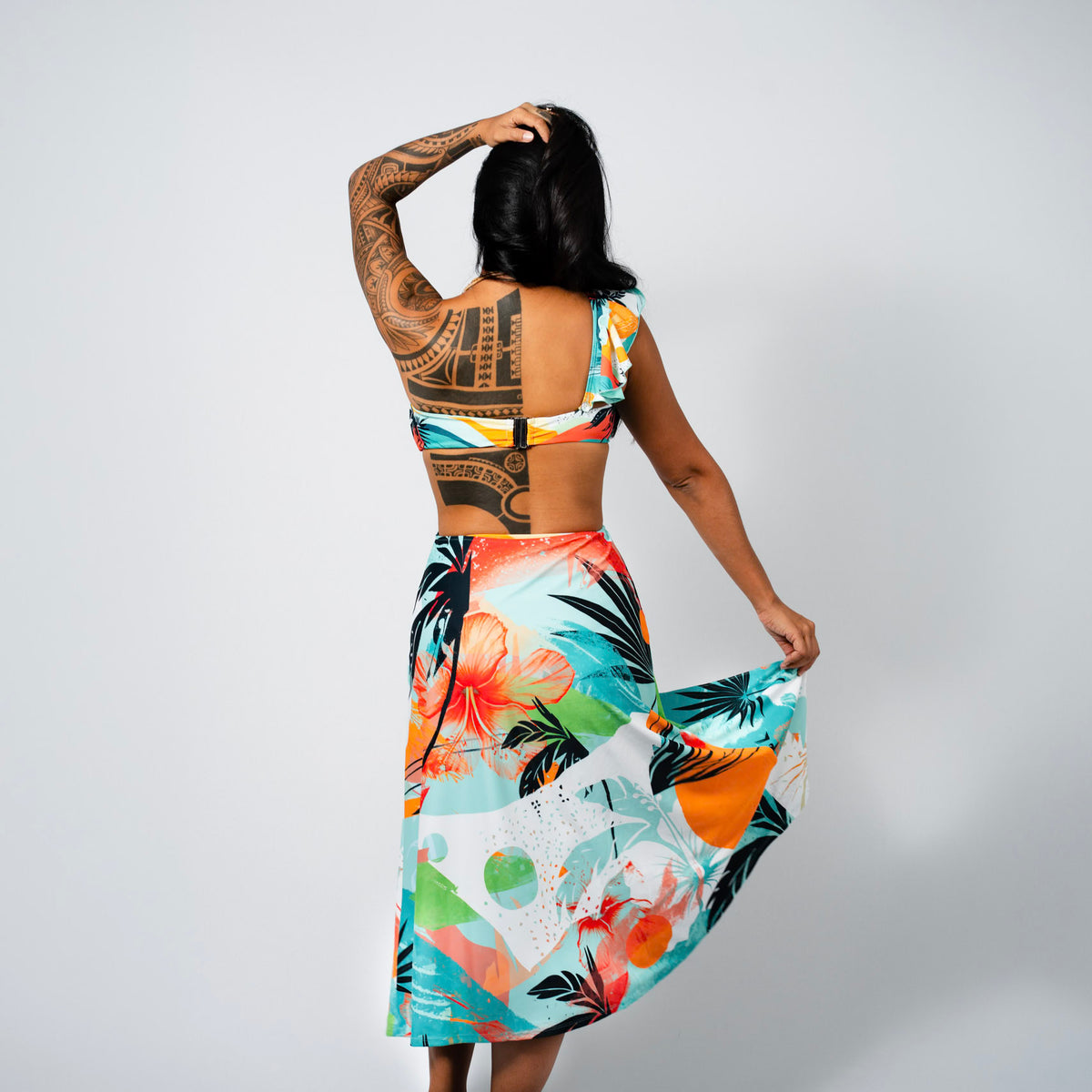 Lot bikini et jupe longue "Ahumiti"