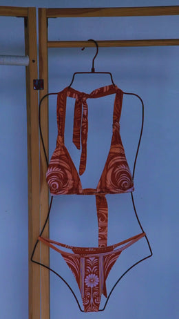 Précommande pack robe "Phaeton" orange (2 bas)
